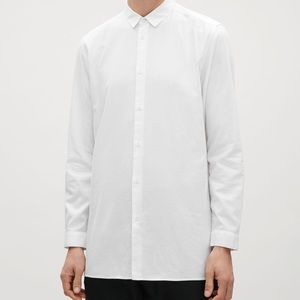 COS Long Cotton Twill Shirt